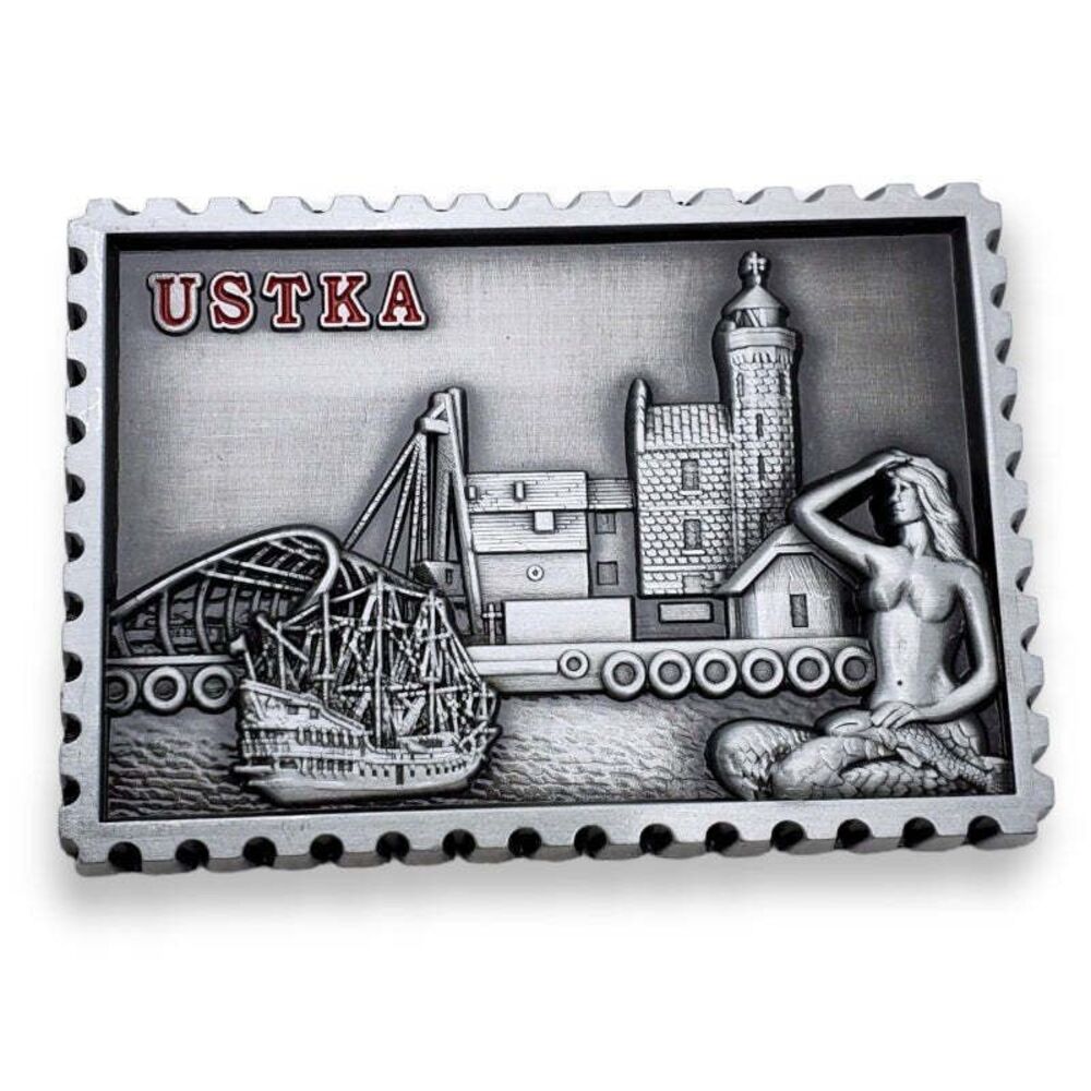 Ustka Poland Fridge Refrigerator Magnet Travel Tourist Souvenir Collectible City